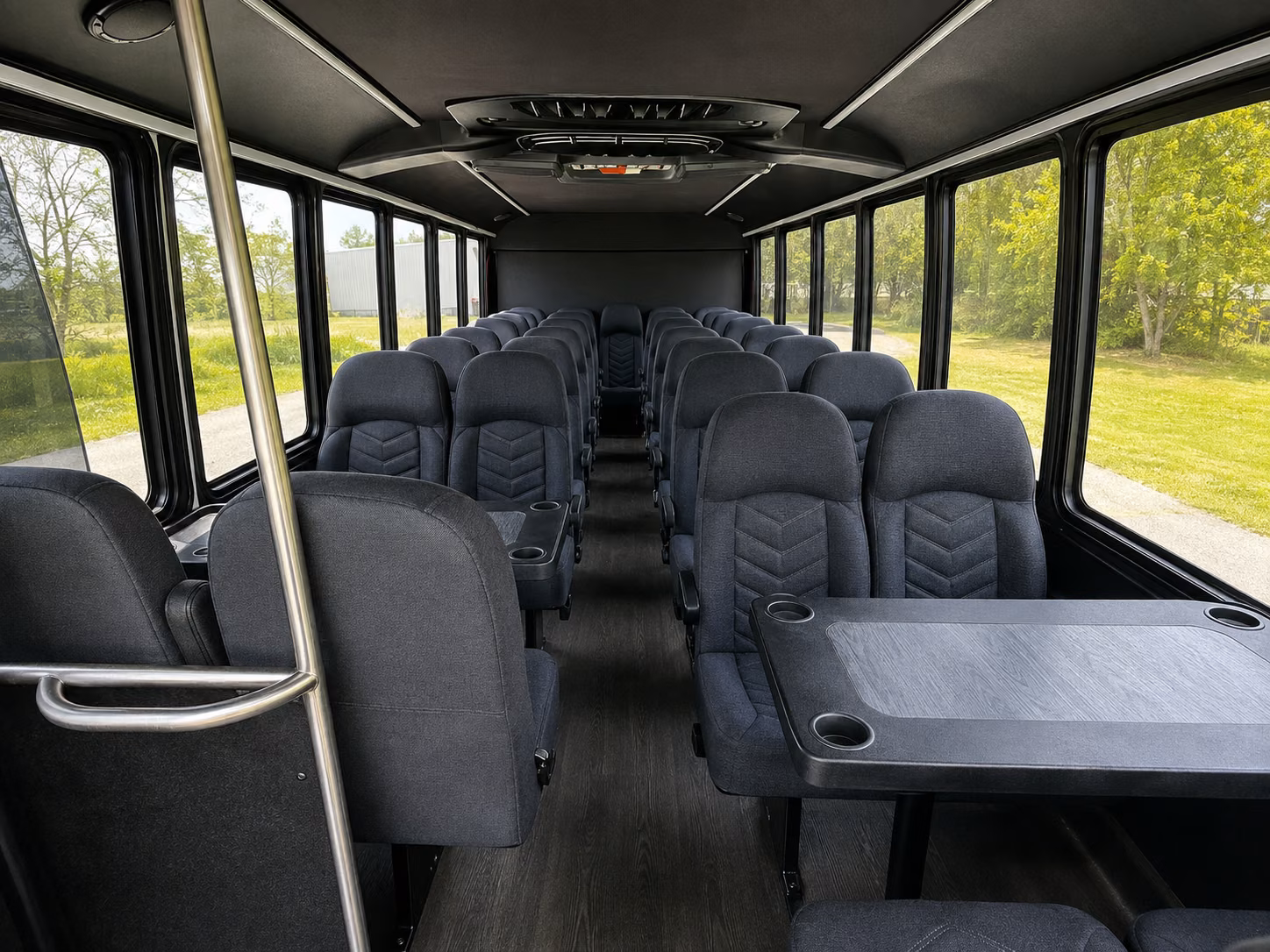 caldwell ride in style with a caldwell wedding charter bus