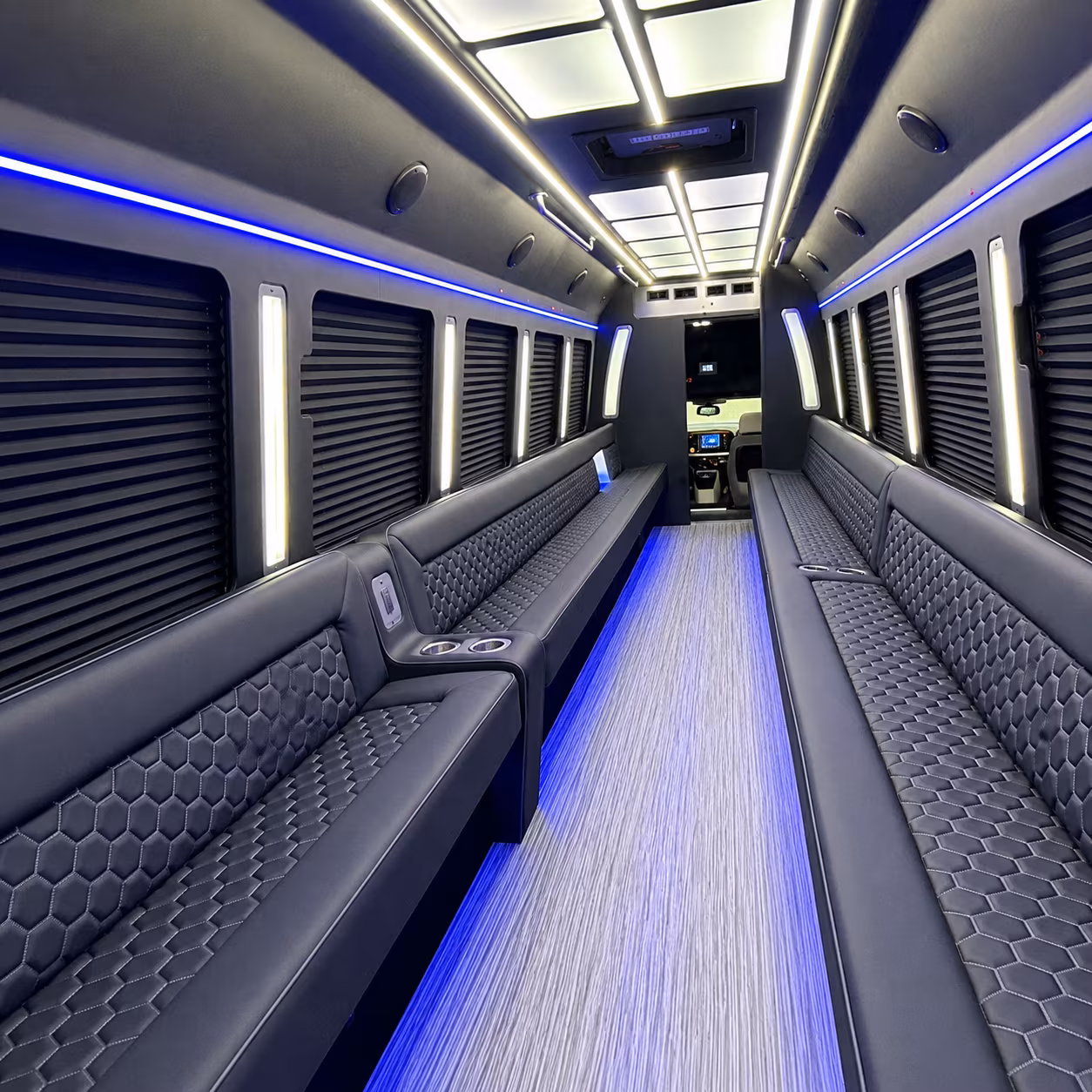 idaho falls party bus rental interior