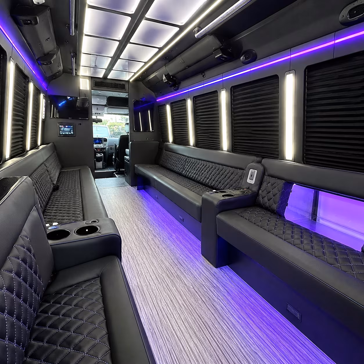 party buses with the amenities your idaho falls prom group actually wants