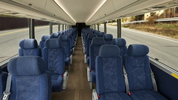 15 passenger minibus interior