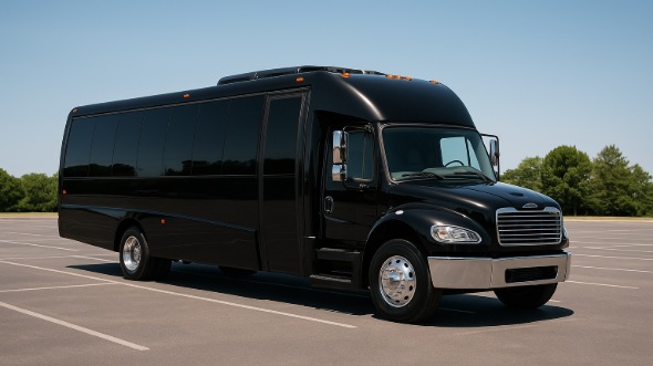 Exterior of Charter Bus Company Twin Falls's 30 Passenger Minibus in Twin Falls