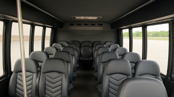 idaho falls 25 passenger minibus interior